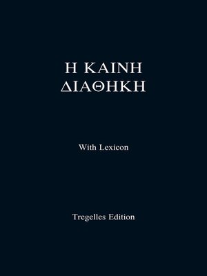 cover image of Tregelles Greek New Testament